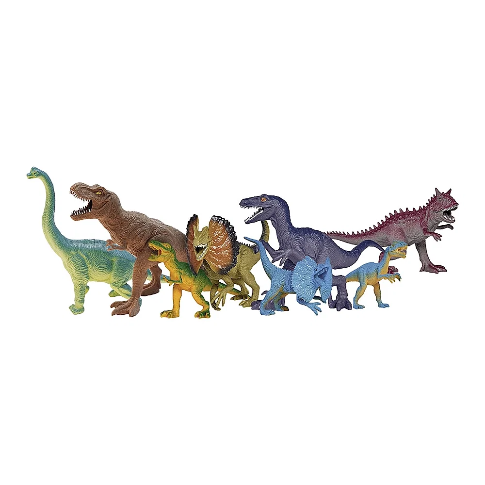 Lumea preistorica - Set Simba Big Dino cu 8 dinozauri 3 ani +