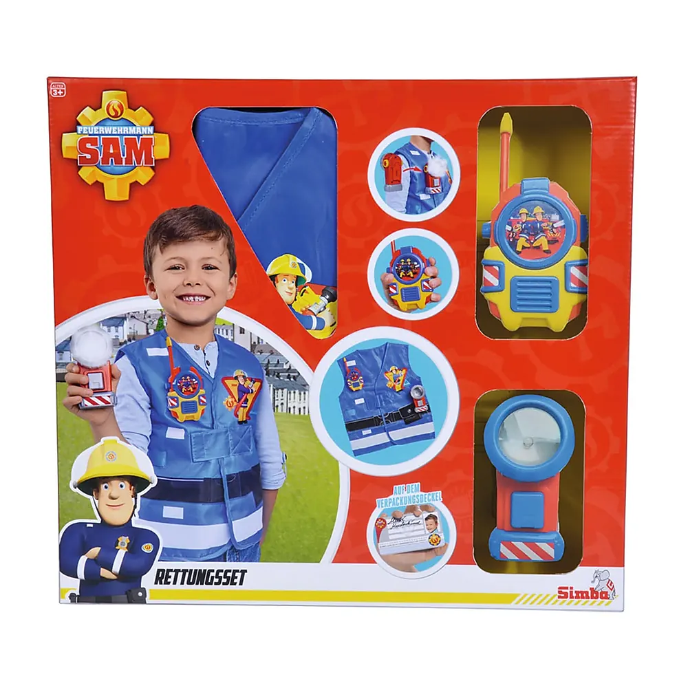 Set Simba Fireman Sam Rescue 3 ani + [4]