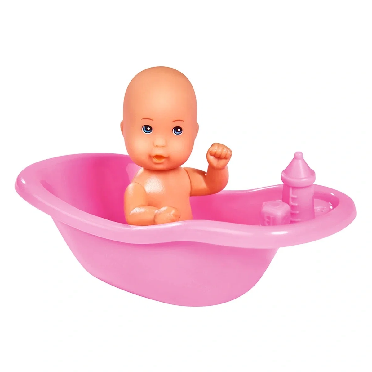 Set Simba Steffi Love New Born Baby Set papusa 29 cm, 1 bebelus si accesorii 3 ani + [3]