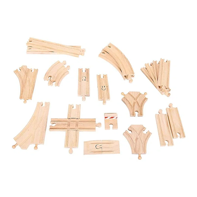 Set sine pentru circuit feroviar BIGJIGS Toys 3 ani+ [1]