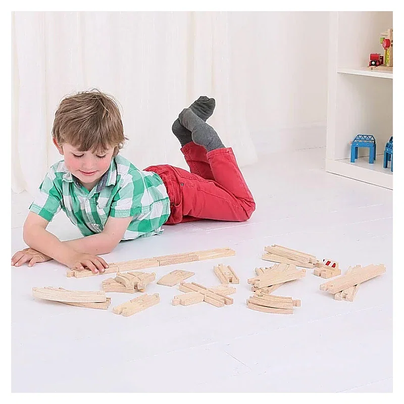 Set sine pentru circuit feroviar BIGJIGS Toys 3 ani+ [4]