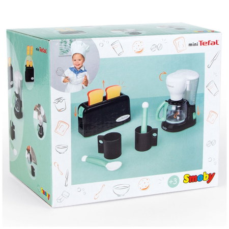 Set Smoby Tefal Breakfast negru 3 ani + [6]