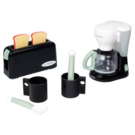 Accesorii pentru bucatarie - Set Smoby Tefal Breakfast negru 3 ani +