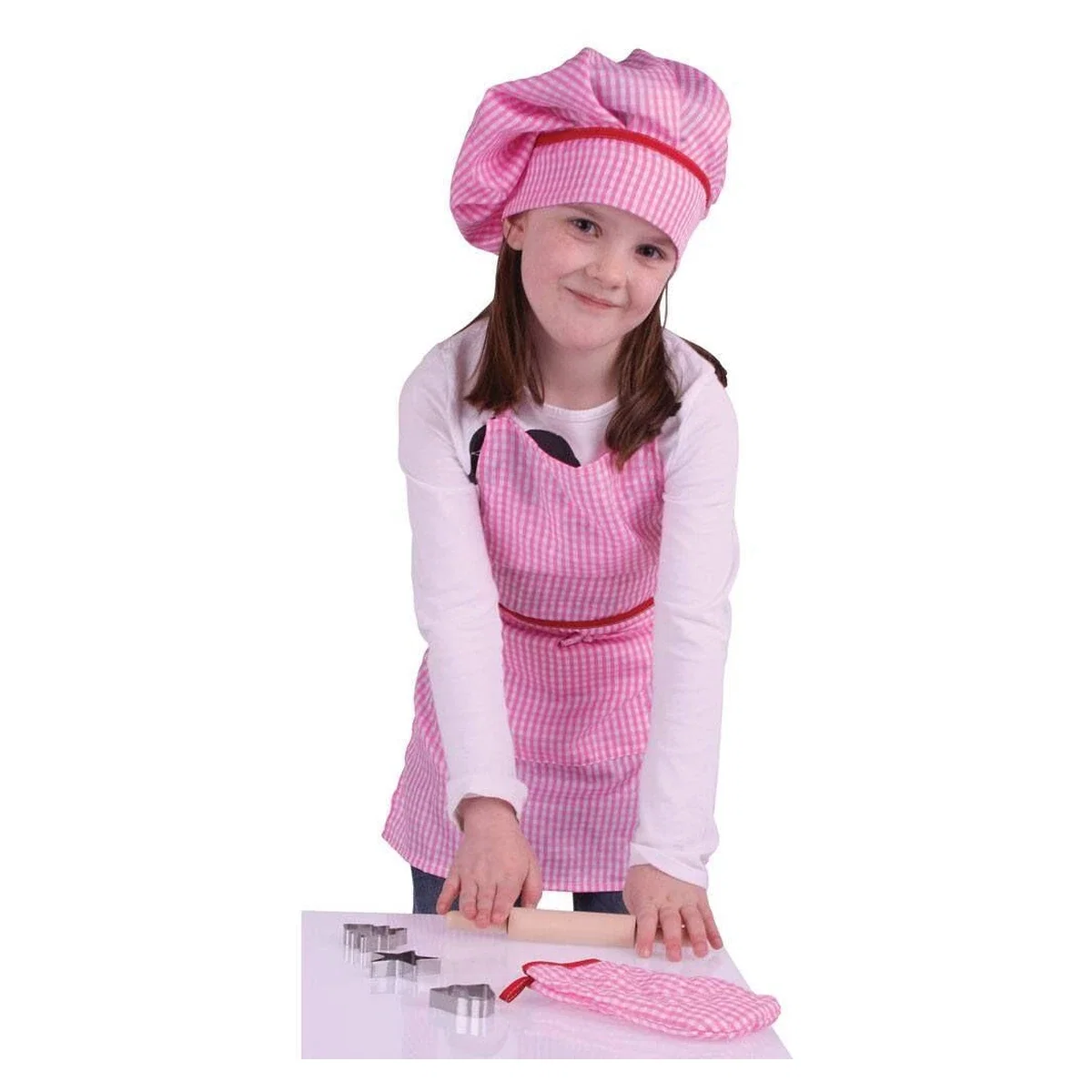 Set sortulet si accesorii roz BIGJIGS Toys 3 ani+ [1]