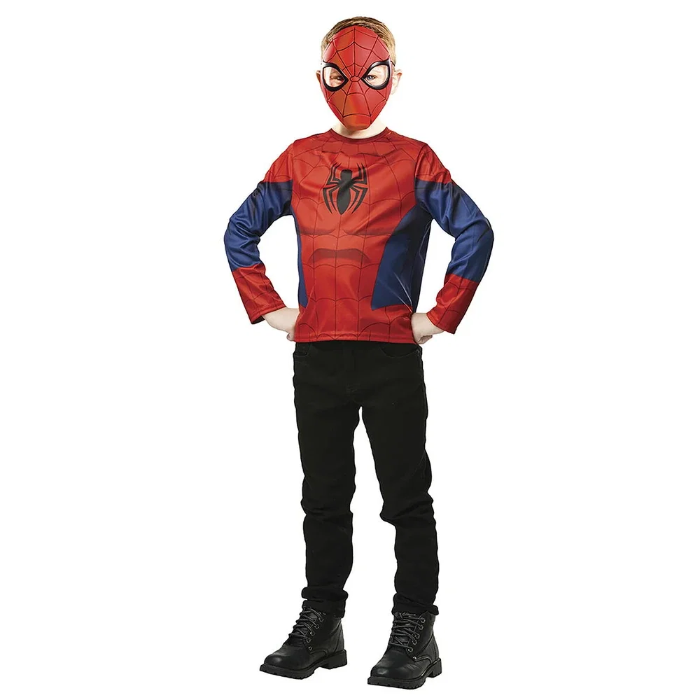 Jocuri si creativitate - Set Spiderman - Bluza & masca Rubies 8 ani