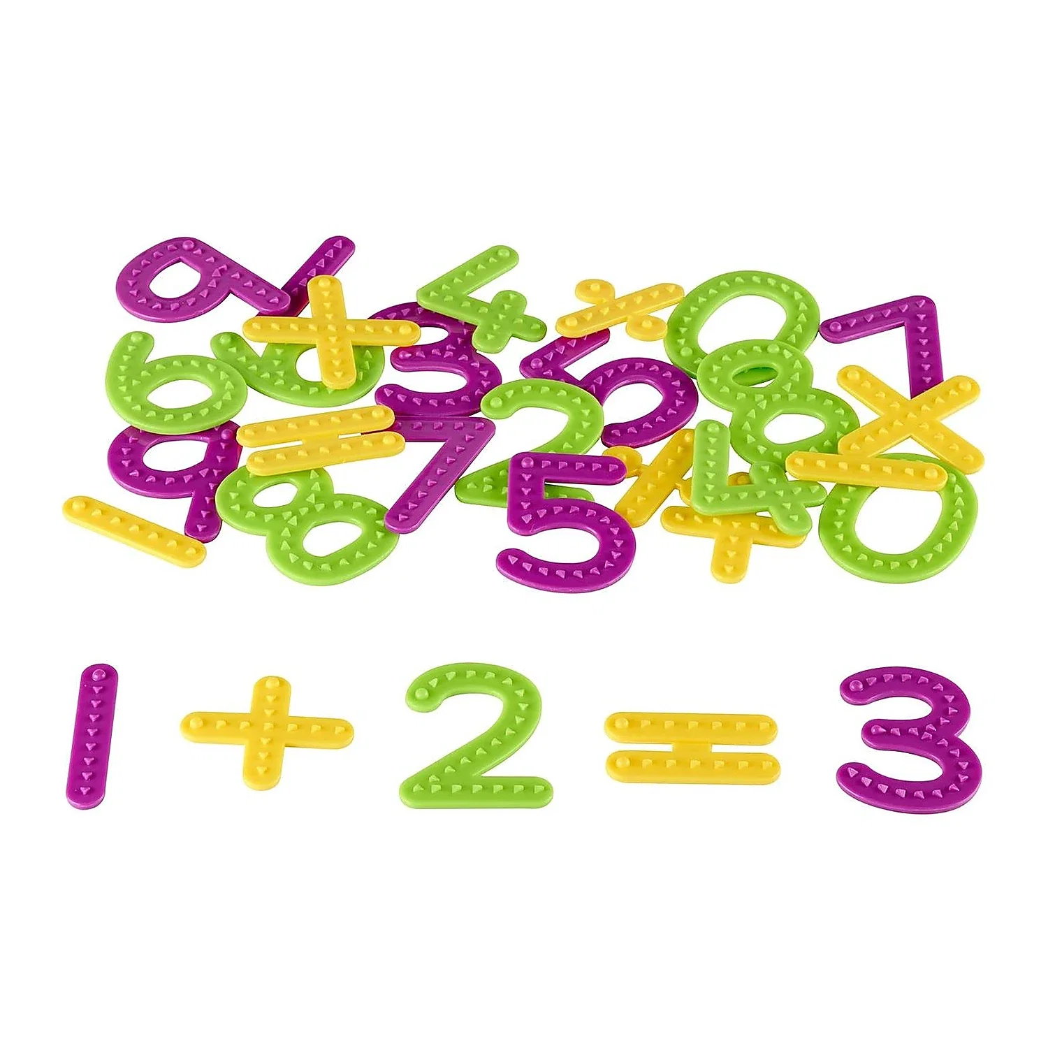 Jocuri si creativitate - Set tactil - Cifre si operatii Learning Resources 4 ani+