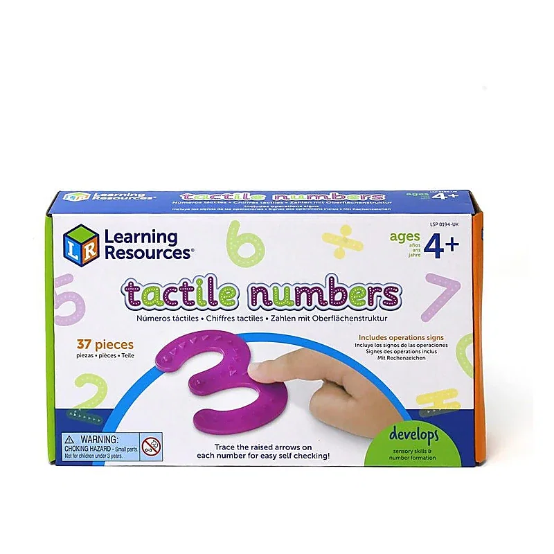 Set tactil - Cifre si operatii Learning Resources 4 ani+ [6]