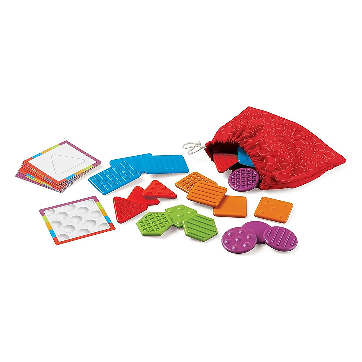 Set tactil - Texturi si forme Learning Resources 7 ani [4]