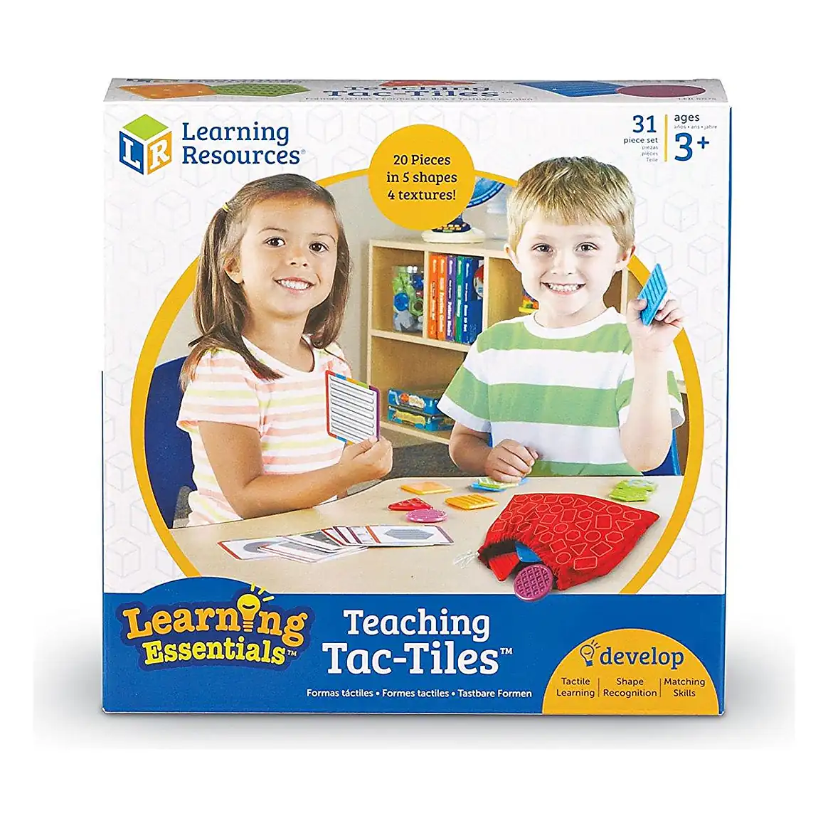 Set tactil - Texturi si forme Learning Resources 7 ani [1]
