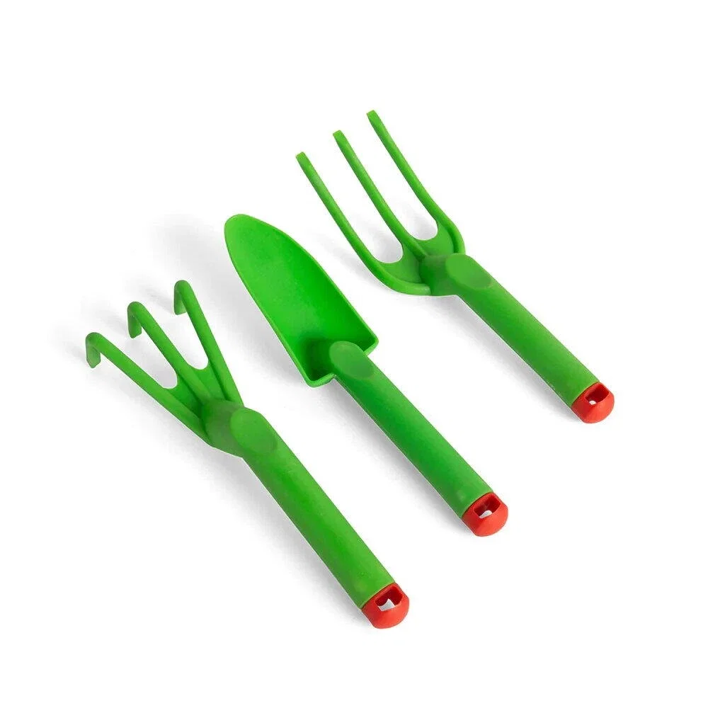 Jucarii exterior - Set ustensile gradinarit din plastic BIGJIGS Toys 18 luni+