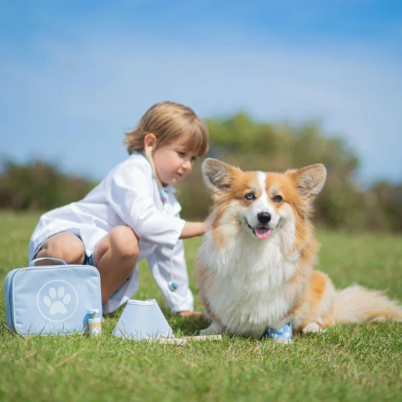 Setul micului veterinar BIGJIGS Toys 3 ani+ [1]