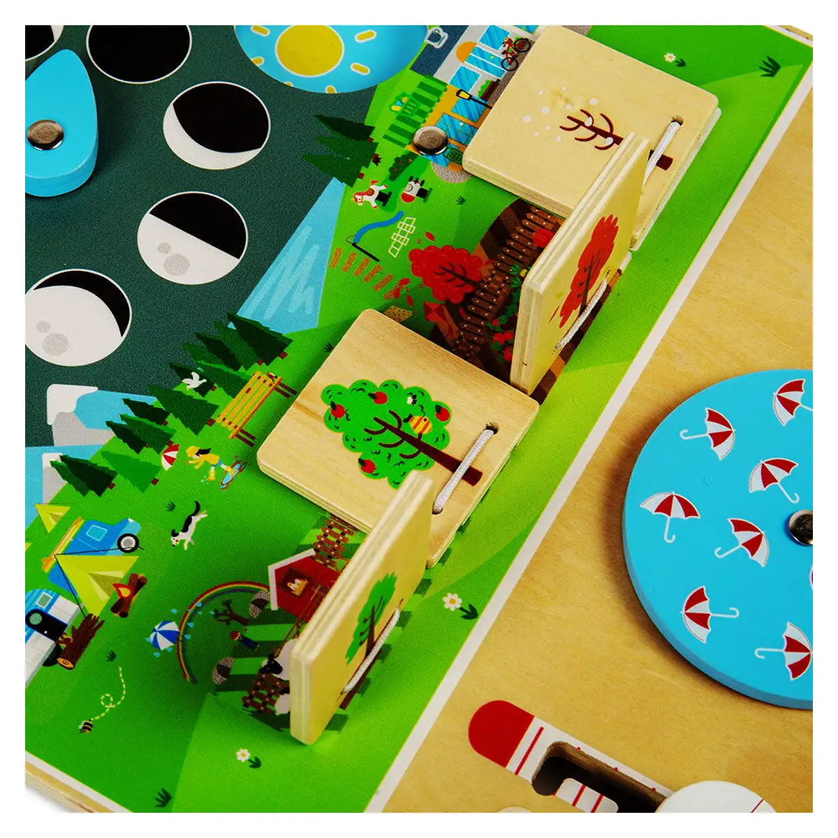 Statie meteo din lemn BIGJIGS Toys 2 ani+ [2]