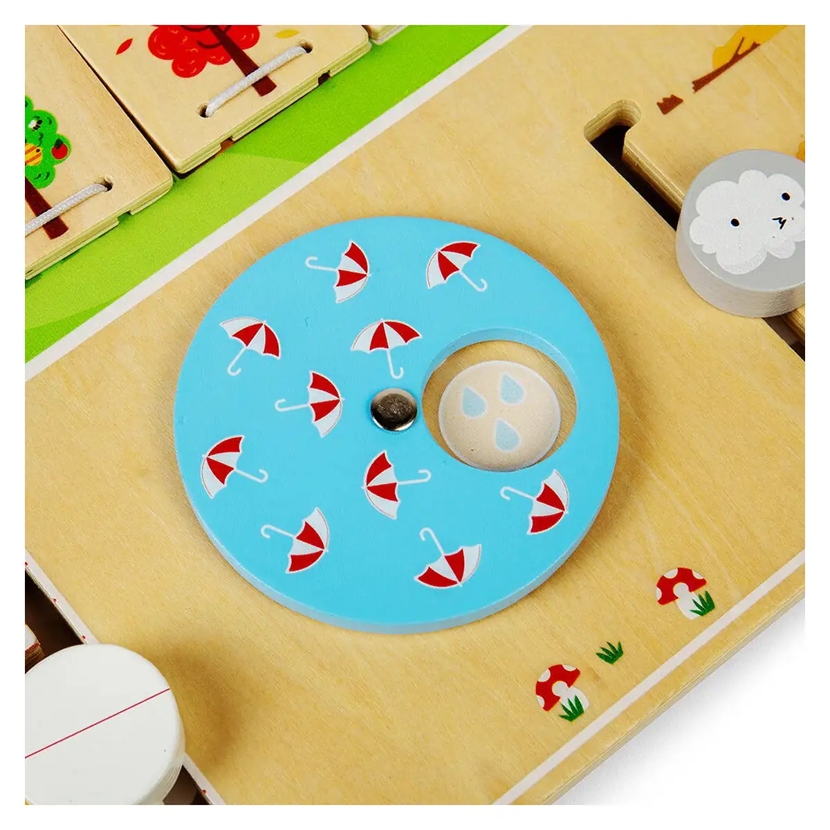 Statie meteo din lemn BIGJIGS Toys 2 ani+ [1]