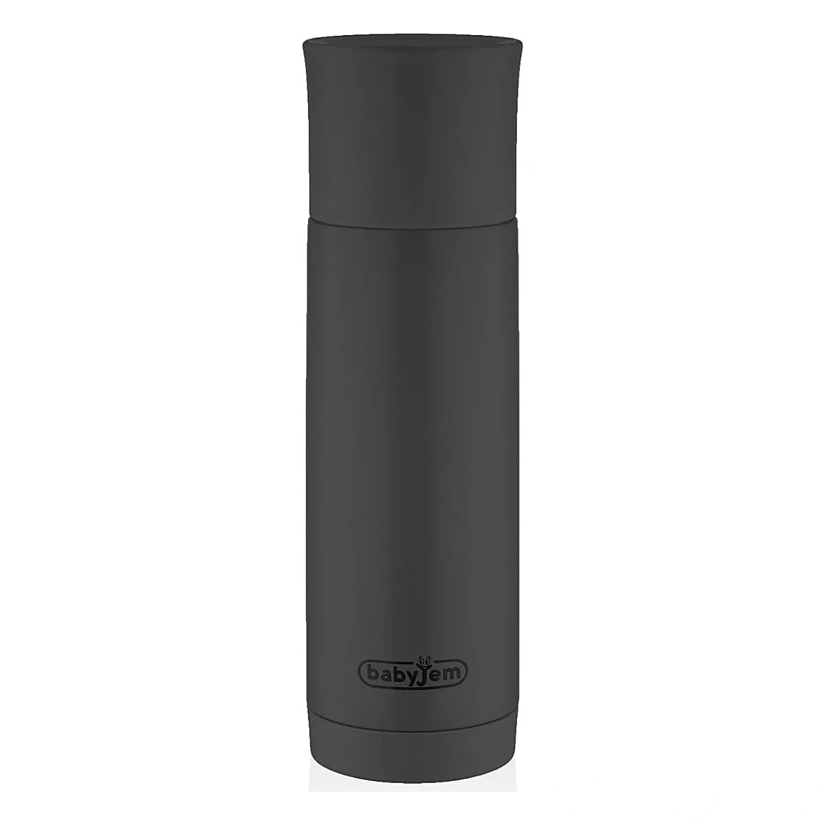 Termosuri - Sticla termos din otel inoxidabil, Antracit, BabyJem, 400 ml 4 luni+