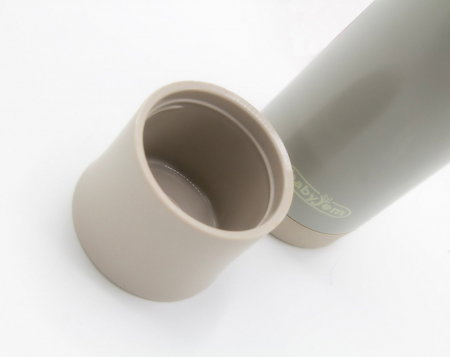 Sticla termos din otel inoxidabil, Crem,BabyJem, 400 ml 4 luni+ [1]