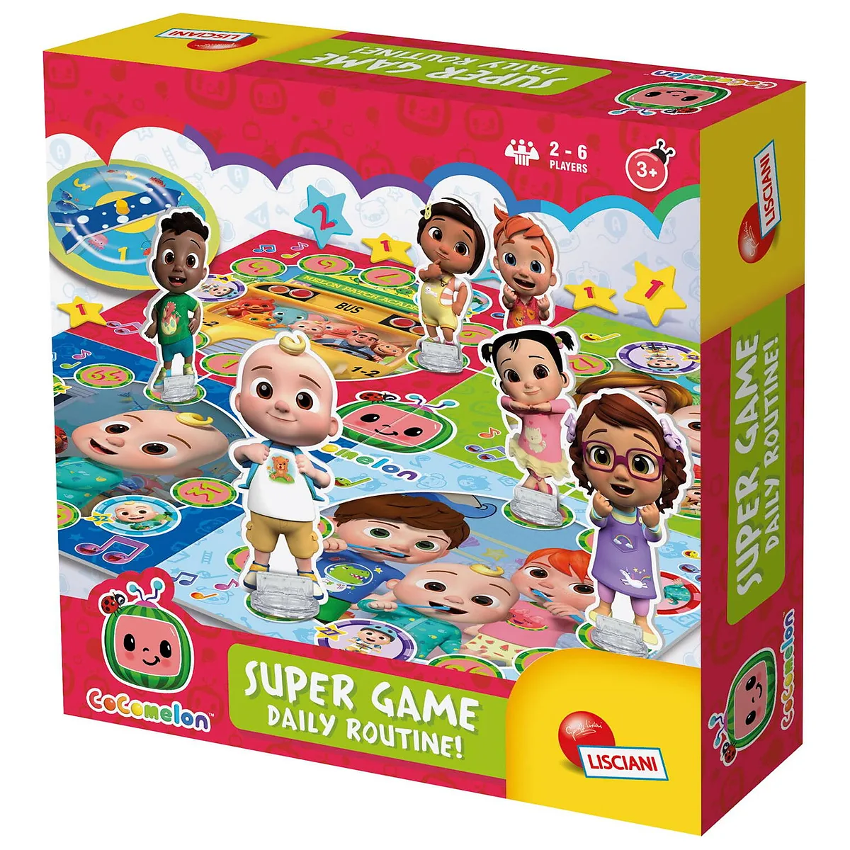 Jucarii educative - Super joc Cocomelon - Activitati zilnice LISCIANI 3 ani+