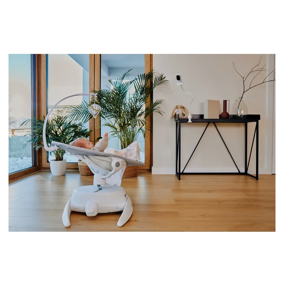 Suport pentru monitor, Lionelo, Flexi, Lungime 56.5 cm, Alb [16]