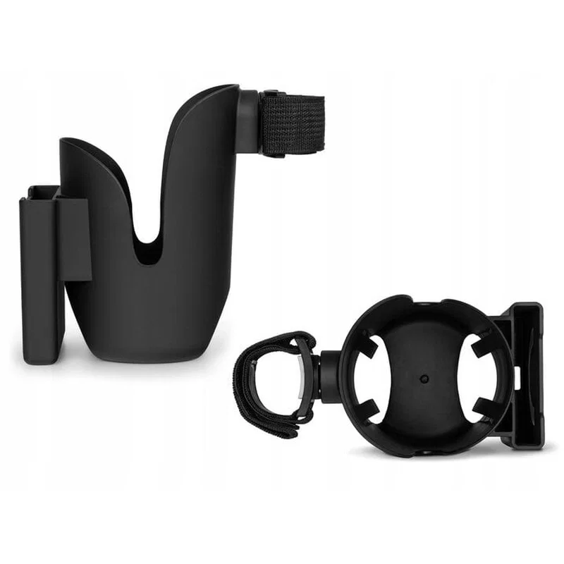 Suport universal pentru biberon/pahar si telefon, Lionelo, Ove, Cu sistem de rotire 360, Negru [5]