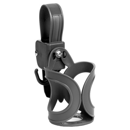 Accesorii pentru plimbare - Suport universal pentru pahar si carlig de geanta pentru carucioare Chipolino, Negru
