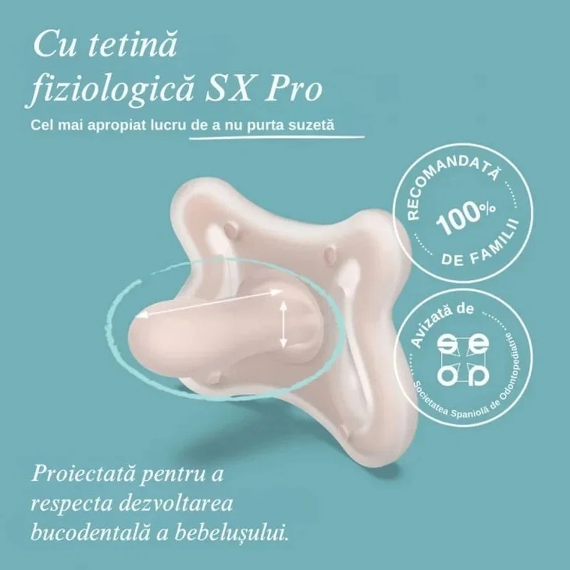 Suzetă fiziologică SX Pro -2-2 luni Zero Zero Suavinex [1]