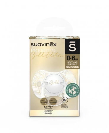 Suzetă fiziologică SX Pro din silicon 0-6 luni Suavinex [1]