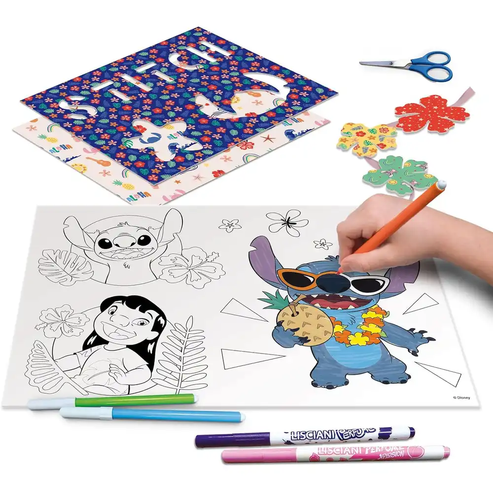 Tablita de desen cu lumini - Stitch LISCIANI 5 ani [6]