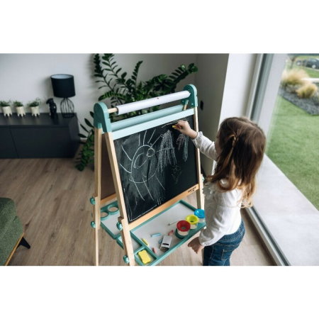 Tablita magnetica, Free2Play, 2 in 1, Cu litere si cifre , Din lemn, 3 ani+ [8]