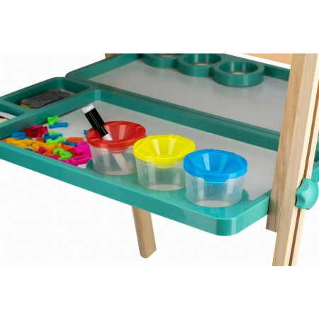 Tablita magnetica, Free2Play, 2 in 1, Cu litere si cifre , Din lemn, 3 ani+ [16]