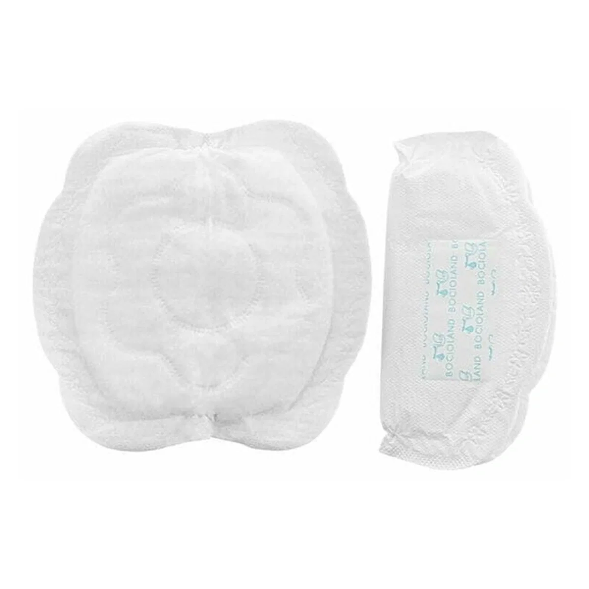 Tampoane pentru san, Set 100 bucati, Ambalate individual, Cu banda adeziva pentru o fixare usoara Bocioland [4]