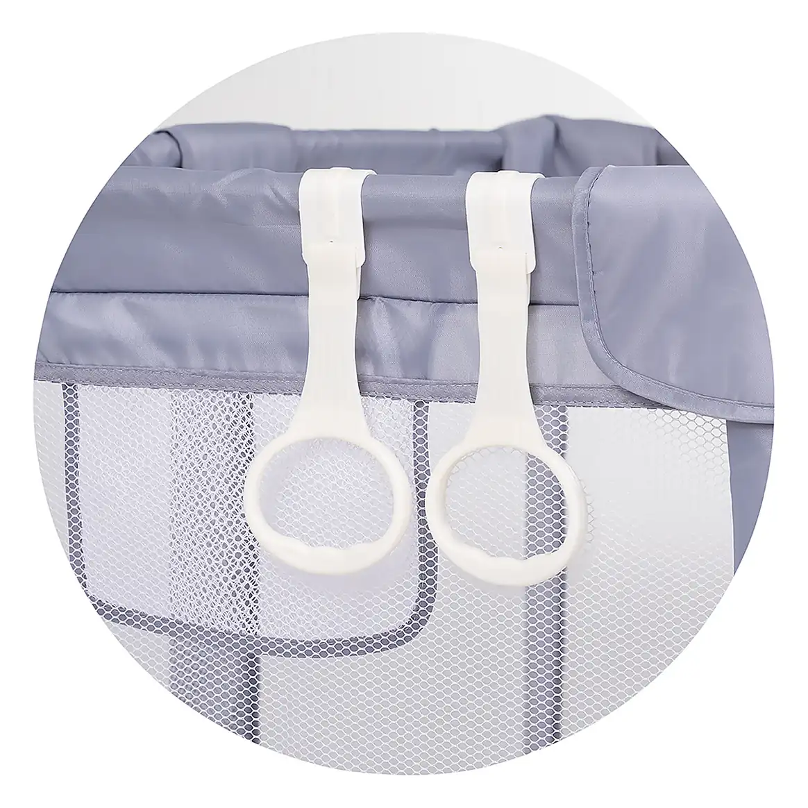 Tarc de joaca Chipolino Amico 200x180 cm cu usa, Grey 5 ani [3]