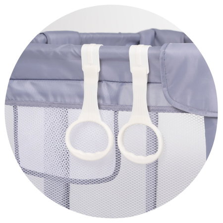 Tarc de joaca Chipolino Easy 180x180 cm grey [4]