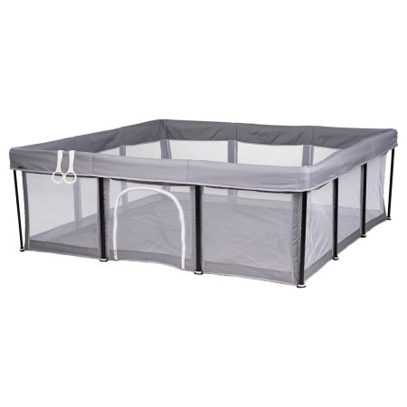 Siguranta bebelusului - Tarc de joaca Chipolino Easy 180x180 cm grey
