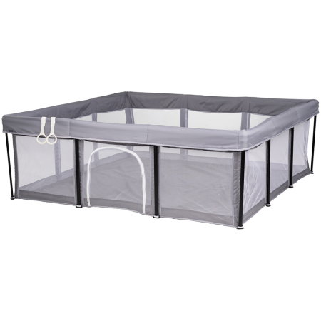 Camera copilului - Tarc de joaca Chipolino Easy 180x180 cm grey
