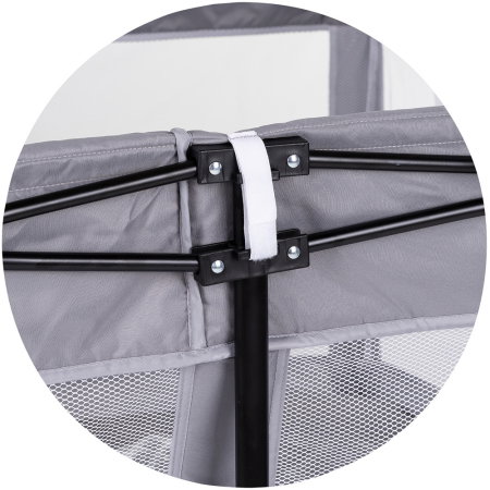 Tarc de joaca Chipolino Easy 180x180 cm grey [2]