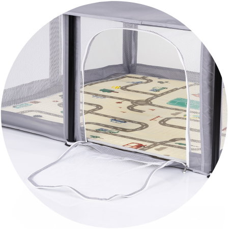 Tarc de joaca Chipolino Easy 180x180 cm grey [3]