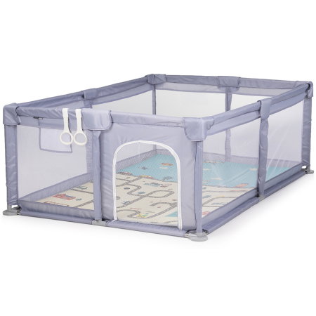 Tarc de joaca Chipolino Lotus 180x120x68 cm, Grey [1]