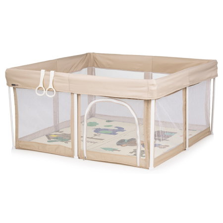 Tarc de joaca Chipolino Vibe 120x120 cm beige [1]