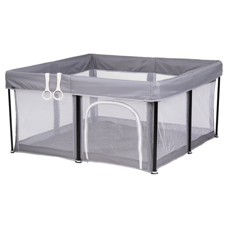 Siguranta bebelusului - Tarc de joaca Chipolino Vibe 120x120 cm grey