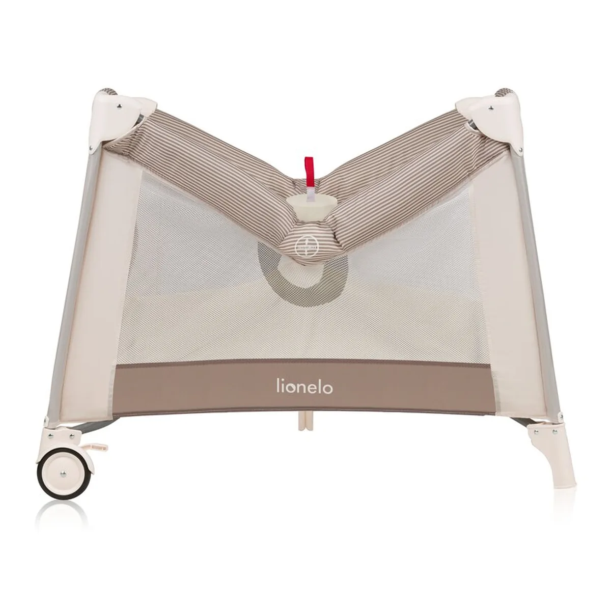 Tarc de joaca copii, Lionelo, Bonnie, Pana la 15 kg, 100 x 100 cm, Beige Sand 36 luni [3]
