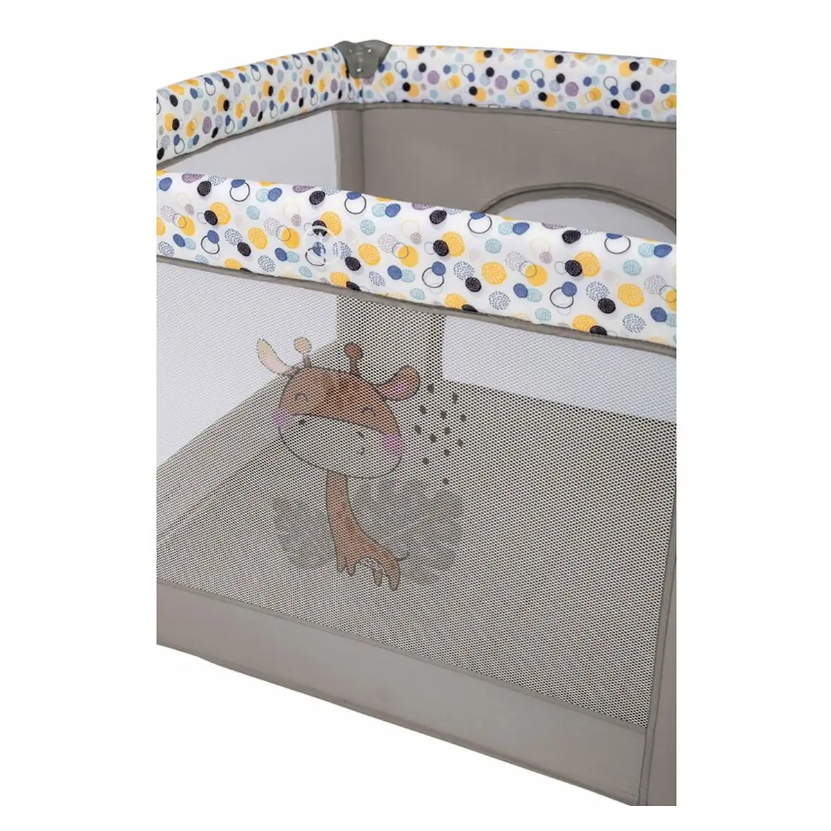 Tarc de joaca, FreeON, Pliabil, 93x93x87 cm, Gri [2]