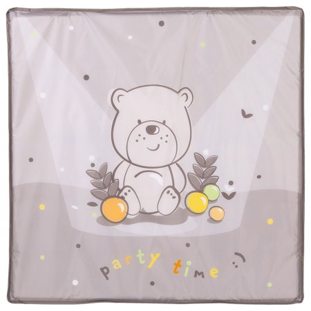 Tarc de joaca pliabil Chipolino Pop Up Bear, 100x100x77 cm, Beige [2]