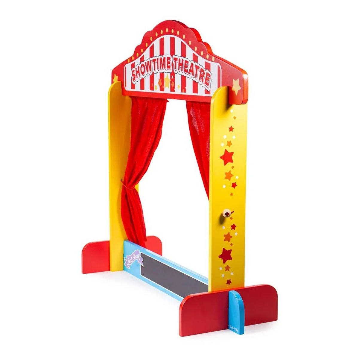 Teatru de papusi din lemn BIGJIGS Toys 8 ani [2]