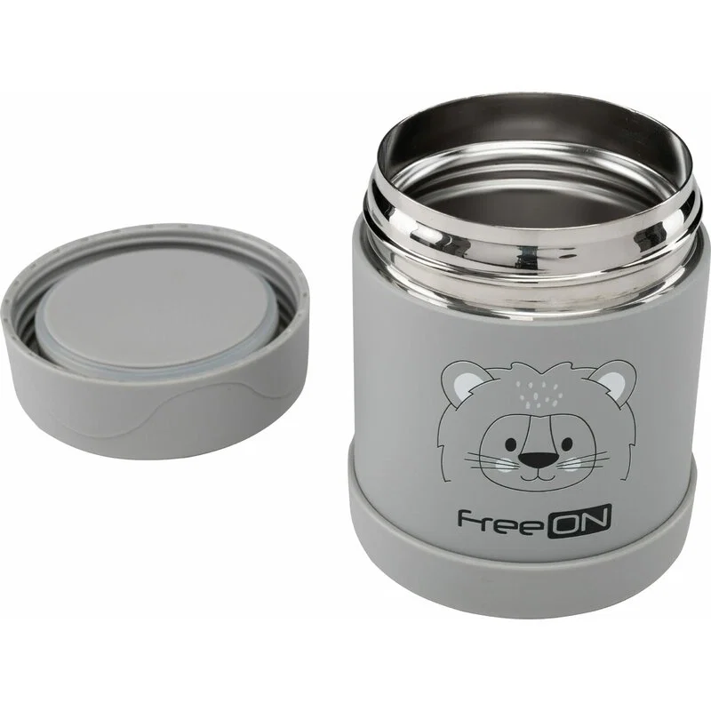 Termosuri - Termos pentru alimente solide Din otel inoxidabil - Grey Lion FreeON 0 luni+