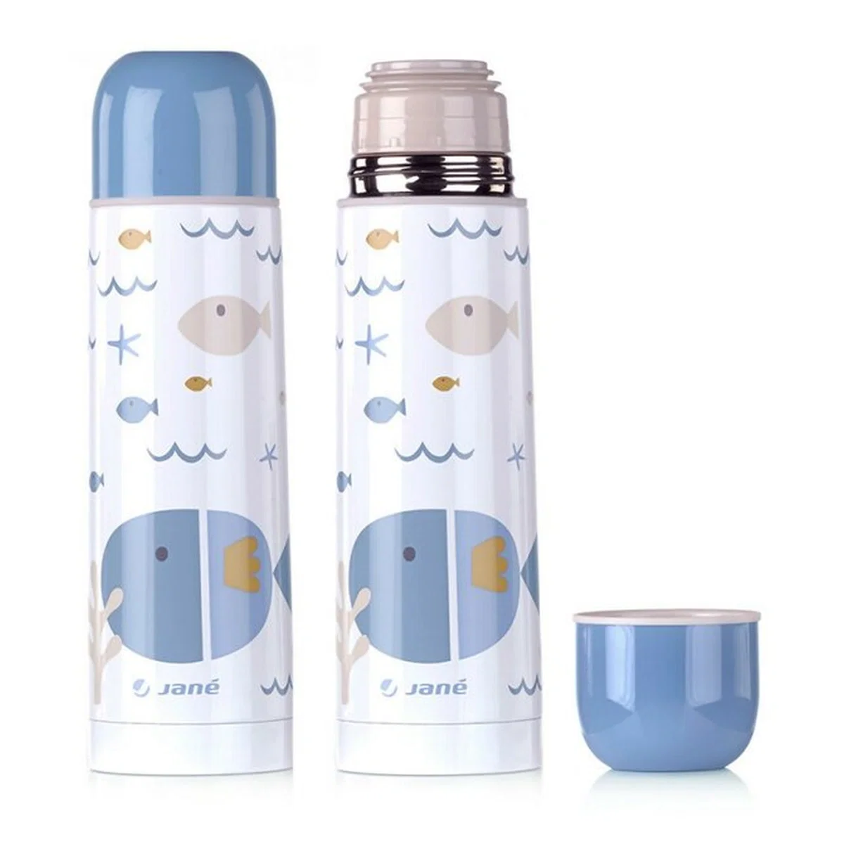 Termosuri - Termos pentru lichide, Jane, otel inoxidabil, 500 ml, Lazuli Blue 0 luni