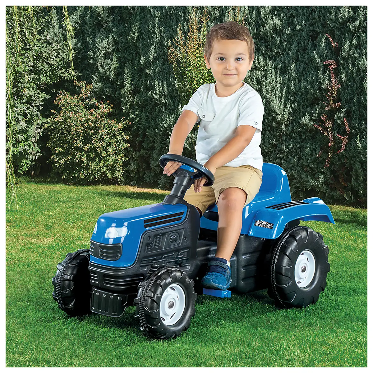 Tractor cu pedale - albastru DOLU 3 ani+ [4]
