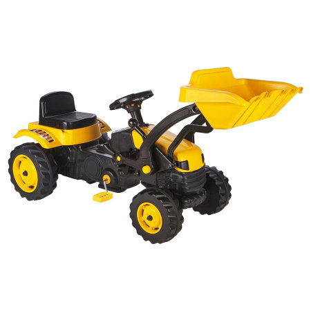 Tractor cu pedale Pilsan Active with Loader 07-315 yellow 3 ani [1]