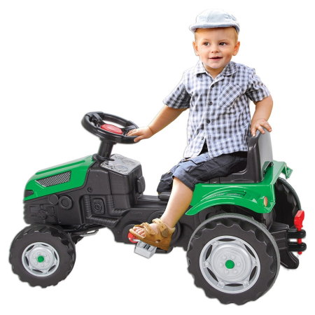 Tractor cu pedale Pilsan Active 07-314 green 3 ani + [2]