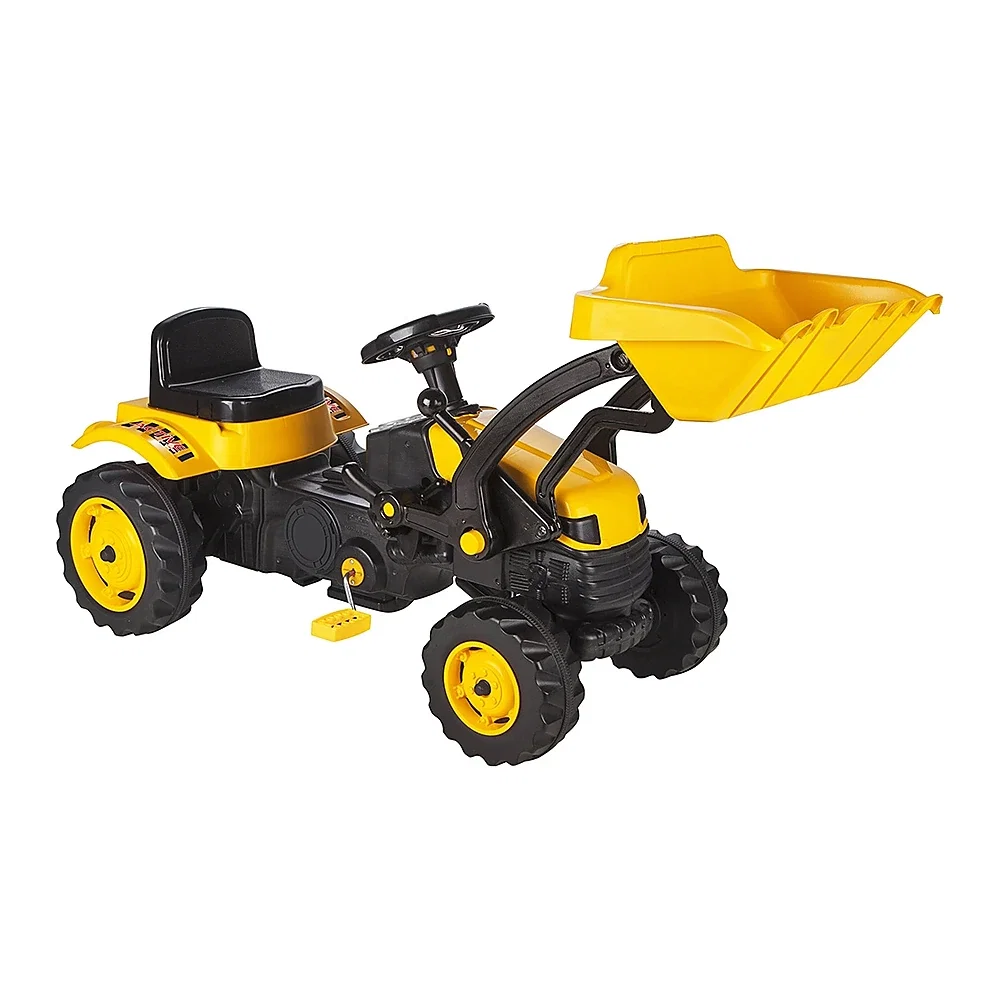 Tractor cu pedale Pilsan Active with Loader 07-315 yellow 3 ani [1]