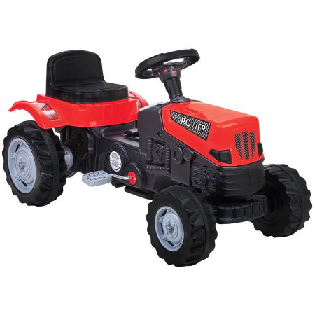 La plimbare - Tractor cu Pedale Pilsan Power Rosu