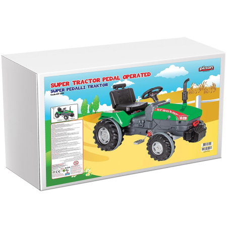 Tractor cu pedale Pilsan Super 07-294, Rosu [3]